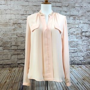 Candies pink blouse size large